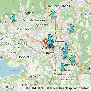 Mappa 21100 Varese VA, Italia (1.60308)