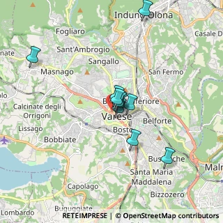 Mappa 21100 Varese VA, Italia (1.22818)