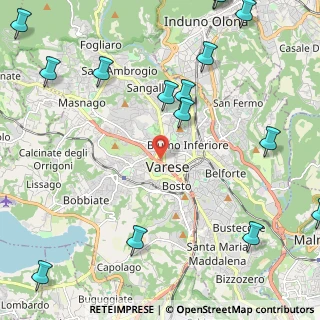 Mappa 21100 Varese VA, Italia (3.20533)