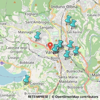 Mappa 21100 Varese VA, Italia (1.61091)