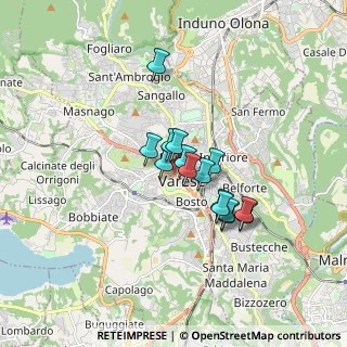 Mappa 21100 Varese VA, Italia (1.17)