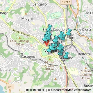 Mappa 21100 Varese VA, Italia (0.5)