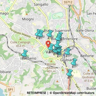 Mappa 21100 Varese VA, Italia (0.69929)