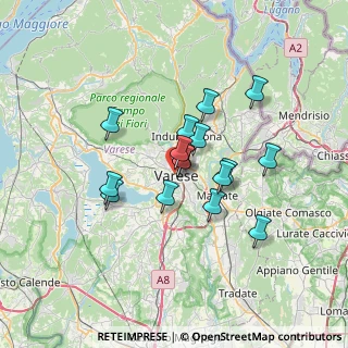 Mappa 21100 Varese VA, Italia (5.21313)