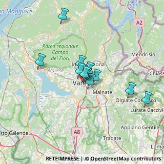 Mappa 21100 Varese VA, Italia (5.07182)