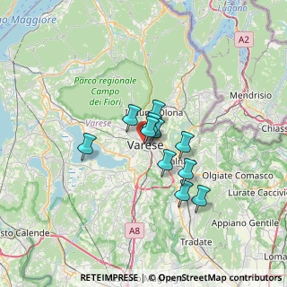 Mappa Via Luigi Sacco, 21100 Varese VA, Italia (4.44)