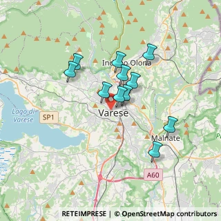 Mappa 21100 Varese VA, Italia (2.85364)