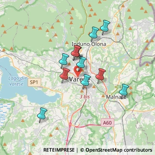 Mappa 21100 Varese VA, Italia (3.03727)