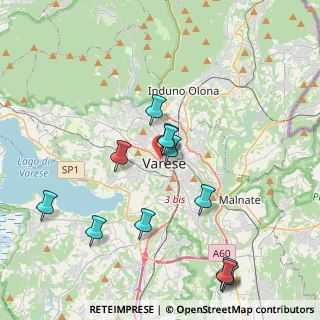 Mappa 21100 Varese VA, Italia (4.13667)