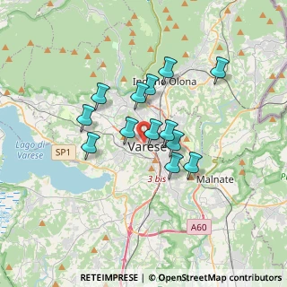 Mappa 21100 Varese VA, Italia (2.69231)