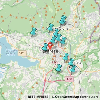 Mappa 21100 Varese VA, Italia (3.01143)