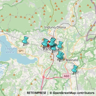 Mappa 21100 Varese VA, Italia (2.10273)