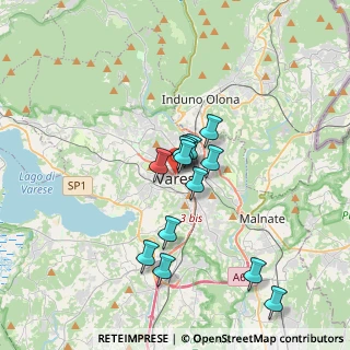 Mappa 21100 Varese VA, Italia (2.84923)