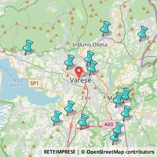 Mappa 21100 Varese VA, Italia (5.18)