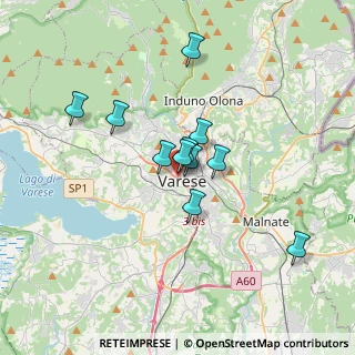 Mappa 21100 Varese VA, Italia (2.60818)
