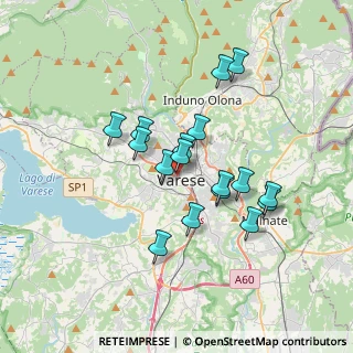 Mappa 21100 Varese VA, Italia (2.95471)