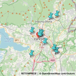 Mappa 21100 Varese VA, Italia (3.25)