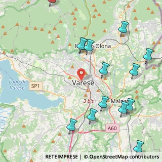 Mappa 21100 Varese VA, Italia (5.25)