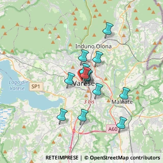 Mappa 21100 Varese VA, Italia (2.72692)