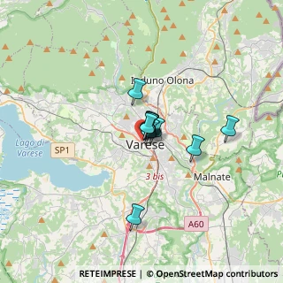 Mappa Via Luigi Sacco, 21100 Varese VA, Italia (1.62273)