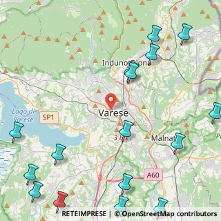 Mappa 21100 Varese VA, Italia (6.51125)