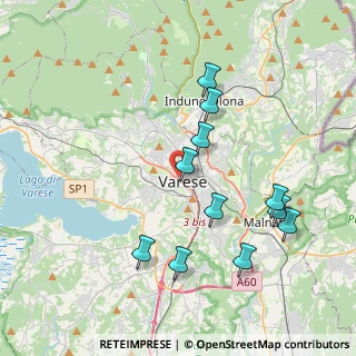 Mappa 21100 Varese VA, Italia (3.89364)