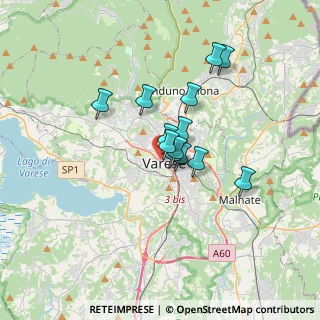 Mappa 21100 Varese VA, Italia (2.36615)