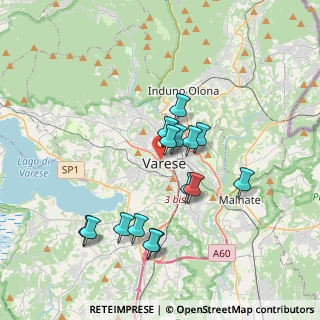Mappa 21100 Varese VA, Italia (3.33533)