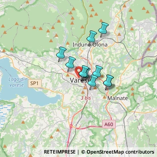 Mappa 21100 Varese VA, Italia (2.21)
