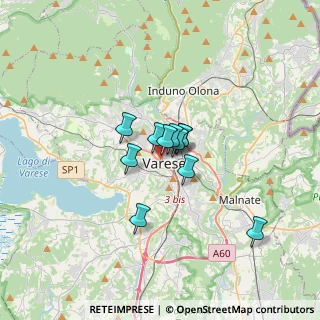 Mappa 21100 Varese VA, Italia (1.89)