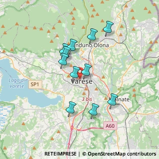 Mappa 21100 Varese VA, Italia (3.12091)