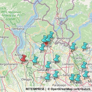 Mappa 21100 Varese VA, Italia (20.43813)