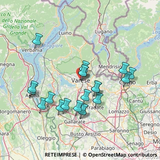 Mappa 21100 Varese VA, Italia (14.7305)