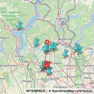Mappa 21100 Varese VA, Italia (14.51429)
