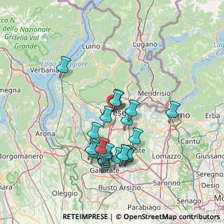 Mappa 21100 Varese VA, Italia (13.451)