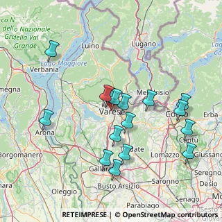Mappa 21100 Varese VA, Italia (14.77688)