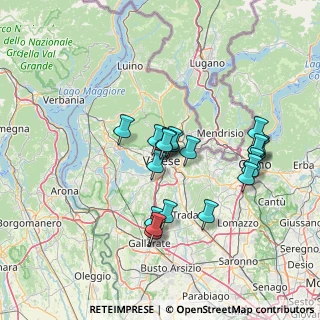 Mappa 21100 Varese VA, Italia (12.4215)