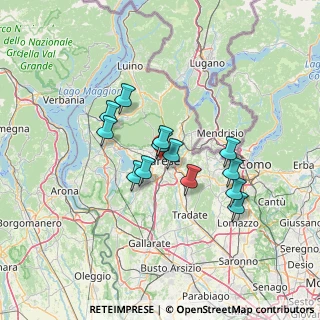 Mappa 21100 Varese VA, Italia (10.53692)