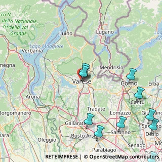Mappa 21100 Varese VA, Italia (28.042)