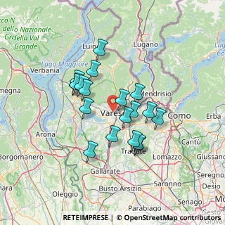 Mappa 21100 Varese VA, Italia (11.26368)