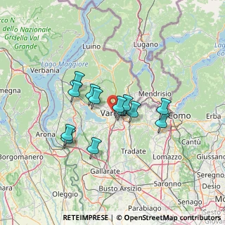 Mappa 21100 Varese VA, Italia (10.47077)