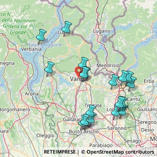 Mappa 21100 Varese VA, Italia (18.02684)