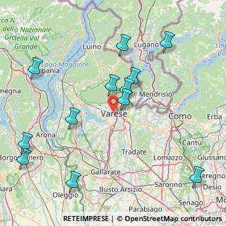 Mappa 21100 Varese VA, Italia (18.8725)