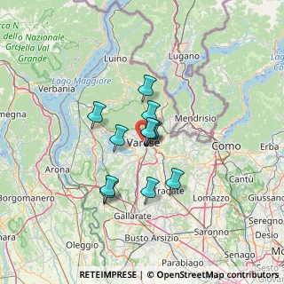 Mappa 21100 Varese VA, Italia (9.26)