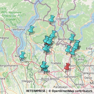 Mappa 21100 Varese VA, Italia (13.357)