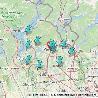 Mappa 21100 Varese VA, Italia (11.33273)