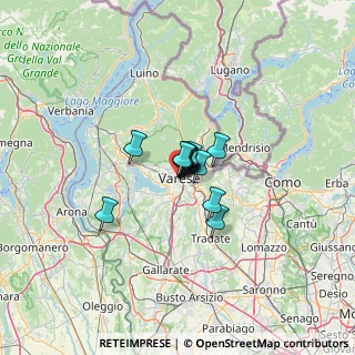 Mappa 21100 Varese VA, Italia (5.04538)