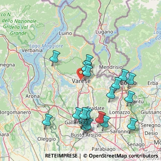 Mappa 21100 Varese VA, Italia (17.7925)