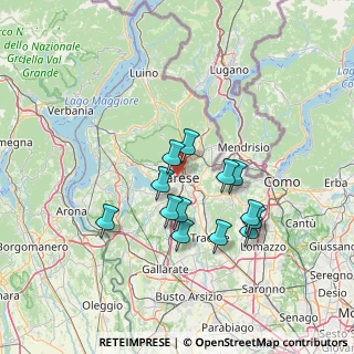Mappa 21100 Varese VA, Italia (12.02154)