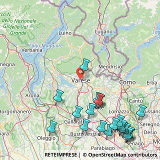 Mappa 21100 Varese VA, Italia (23.629)